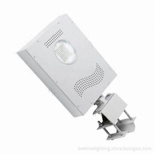 Integrated solar garden light, all in one, 8W power, low price with high quality